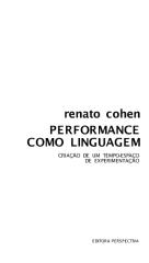 COHEN Renato - Performance como linguagem.pdf