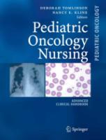 Pediatric Oncology Nursing - Advanced Clinical Handbook.pdf