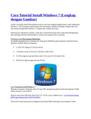 Cara instal Windows 7 lengkap dengan gambar.docx